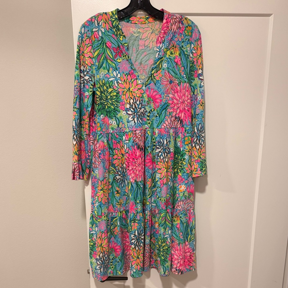 Lilly Pulitzer Vibrant Floral Dress